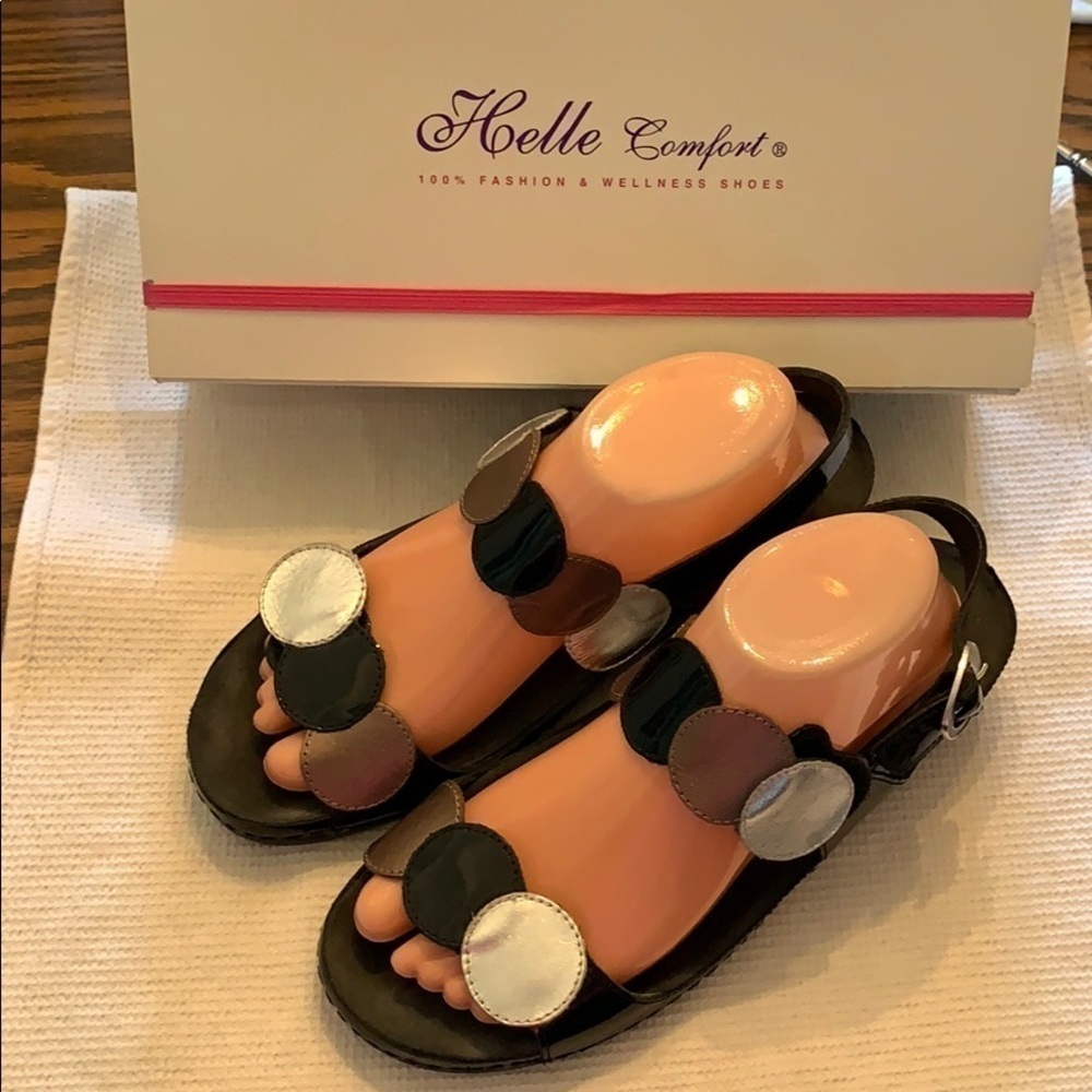 Helle Comfort Sandals. Size 40(9). EUC.​​​​​​​​​​​​​​​​​​​​​